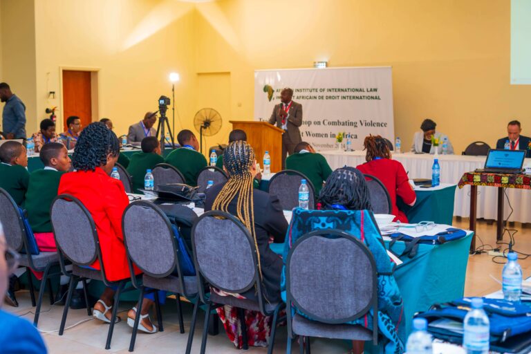 Training Workshop on Combating Violence Against Women in Africa